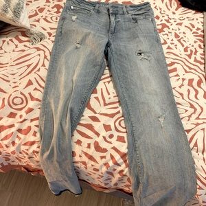 Hi Rise artist flare jeans